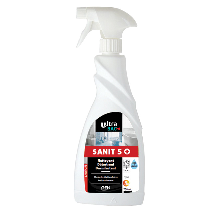 Spray désinfectant nettoyant 750 ml